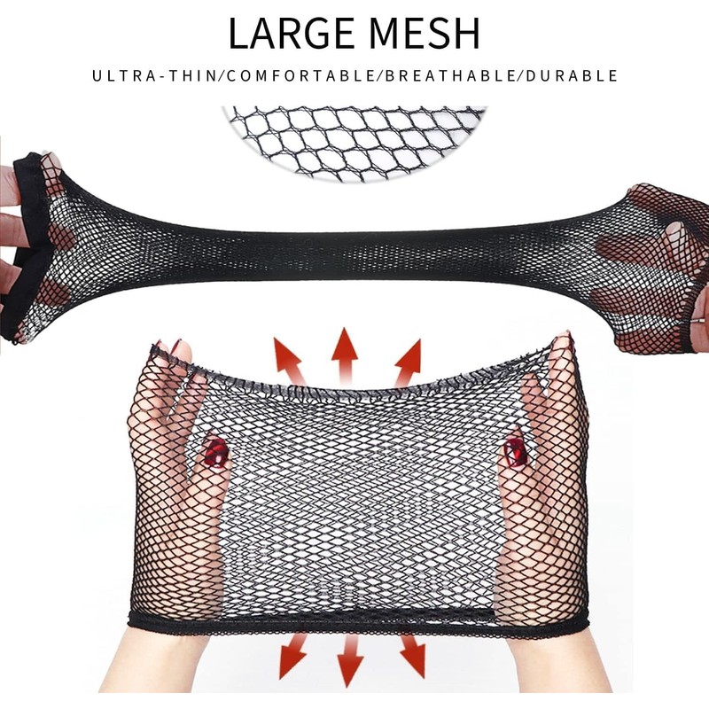 Cubierta para Pelucas, 4 Pcs Gorra de Red Transpirable y