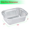 DONSIQIZZ Nexgrill Grease Tray Replacement Parts for Nexgrill 720-0830h Grill