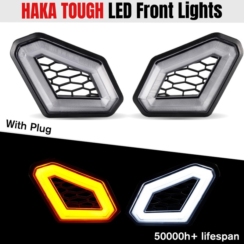 HAKA TOUGH LED Front Accent Light for Can Am Maverick