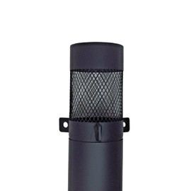 DWD® Spark Arrestor Cap suitable for Outdoor Camping Stoves for 4 Inch Flue pipe 105mm Includes 3 eyelets on base so you can use guy ropes to stabilise high winds Use as a Blank Off on flashing kit.