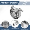 V Band Clamp with Flange, 304 Stainless Steel, 1.5 Inch,