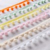 SHTGOI 5 Yards Pompom Trim Bobble Trim Bobble Fringe Ribbon