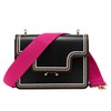 Wide Shoulder Strap, Adjustable Replacement Bag Strap with Metal Swivel
