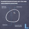 Lichtblau Pump Pot Seal Repair Kit for Dishwasher Diameter 182
