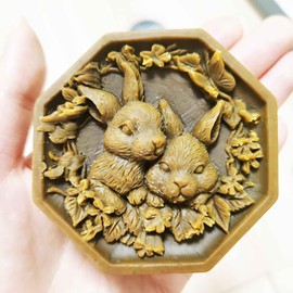 Easter Bunny Silicone Soap Molds for Soap Making Rabbit DIY Soap Molds Bar Silicon DIY Craft Handmade Soap (11332)