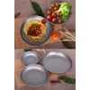 Boundless Voyage Ti15137B Titanium Plates, Round Plates, Dishes, Dishes, Unbreakable,