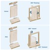 Heavy Duty Pivot Hinge for Wood Door - HBL' Stainless
