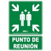 blendend Strong and lightweight PVC sign ideal for evacuations and