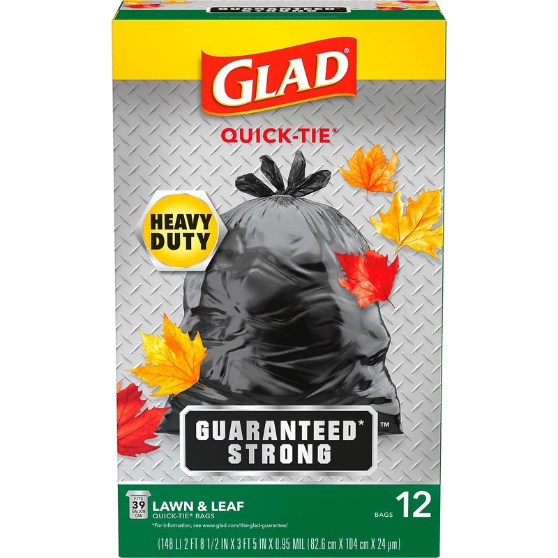 More buying choices for Glad 39 Gallon Quick Tie Lawn
