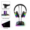 RGB Headphone Stand 2 USB Ports Multifunction Gaming Headset Holder