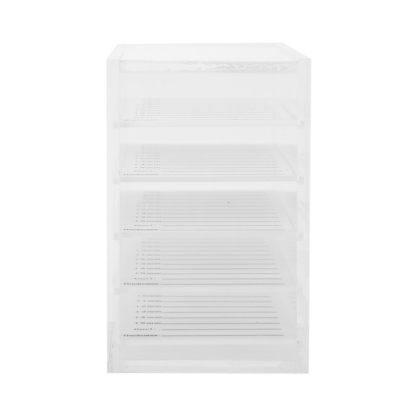 5 Layers Eyelash Extension Storage Box False Eyelash Display Makeup
