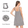 Verve Jelly Women Wrap Towel Robe Spa Bathrobe Set Adjustable
