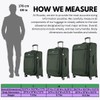 Ricardo Beverly Hills Avalon Softside Medium Check-In Luggage Made with