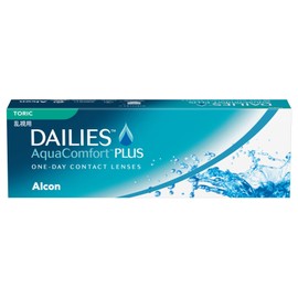 Dailies AquaComfort Plus Toric Lenti a Contatto Giornaliere, 30 Lenti, BC 8.8 mm, DIA 14.4 mm, CYL -0.75, Asse 170, -8 Diopt