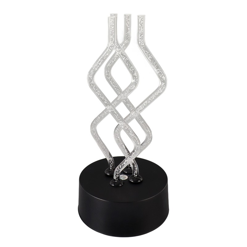 Bubble Color Changing LED Table Lamp Dancing Rotary Stick Lamp