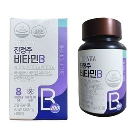 Jinjeongju Vitamin B, Vitamin B, Jinjeongju Vitamin B 1 box, 1 box, 60 tablets / 진정주 비타민비 비타민B, 진정주 비타민B 1박스, 1박스, 60정