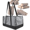 Large Capacity Firewood Wood Carrying Bag Outdoor Log Carrier Holder