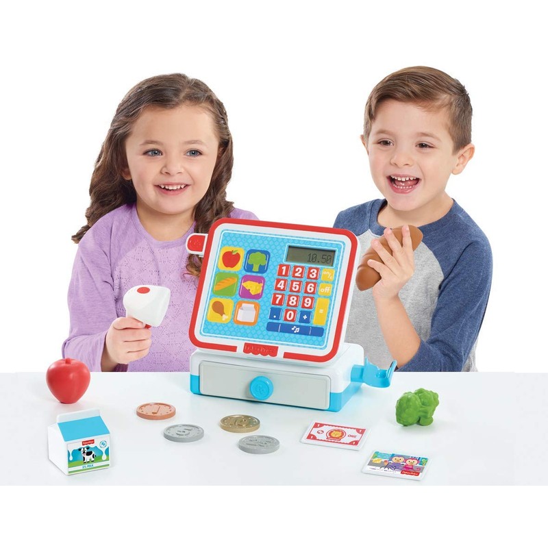 Fisher-Price Cash Register Set Toy, Multicolor
