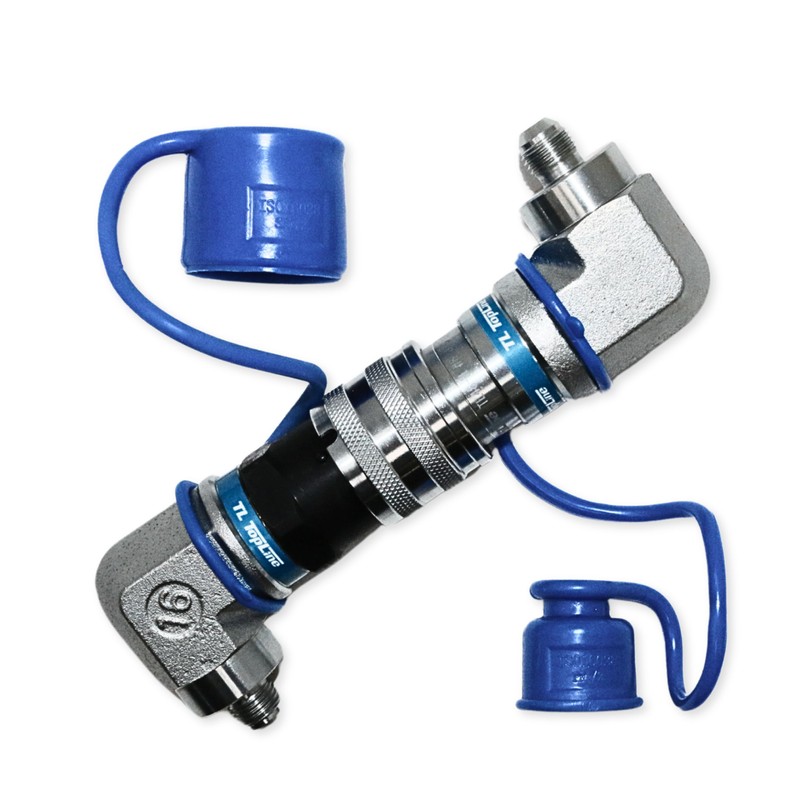 TL Topline 1/2" Body with 90 deg. Elbow 3/8” JIC
