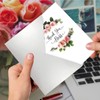 The Best Card Elegant Flowers - Boss Thank You Greeting