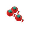 WOIWO 3PCS Lovely Tomato Ball Needle Cushion Needle Cushion Needle