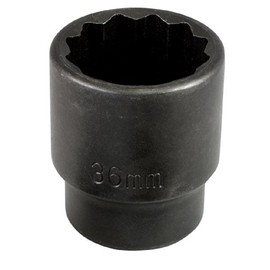 Lisle 22090 36mm 12 Pt. Impact Socket