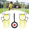 3PCS Football Training Equipment Set - Includes 2 Top Bins