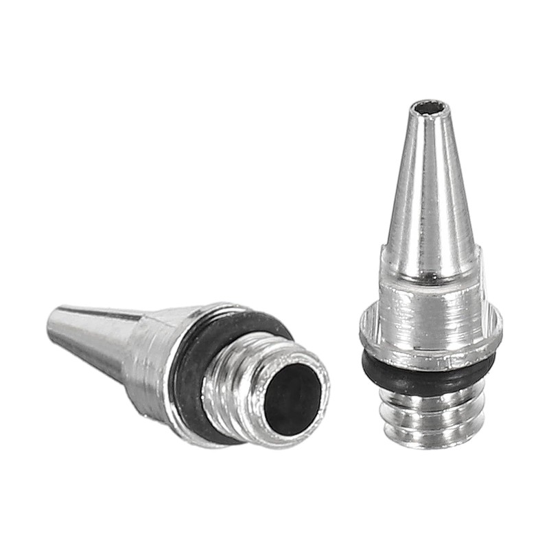 PATIKIL 3pcs 0.5mm Airbrush Nozzle Copper Nozzle Replacement Parts for