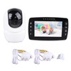 Baby Monitor Wireless Two Way Intercom Motion Detection Multiscreen Connection