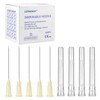 100 Pack 19 Gauge 1.5 Inch Needle, Disposable Luer Lock