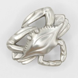 Costello Coastal Crab Cabinet Knob (Large), Pewter Collection Hardware