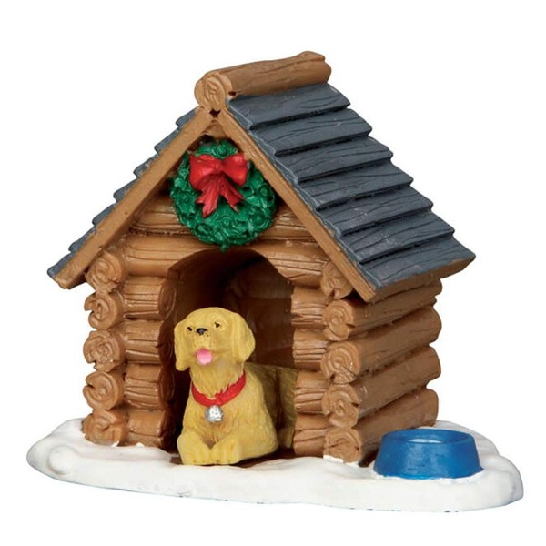 Lemax 54943 Vail Village Accessory: Log Cabin Dog House