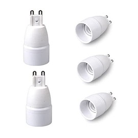 ShuoHui 5x G9 to E14 Light Lamp Socket Adapter Converter Lamp Holder