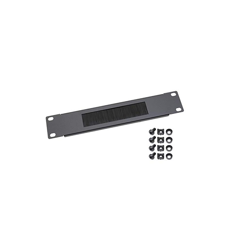 HMF 63389-02 Cable Grommet with Brush Insert for Server Cabinet,