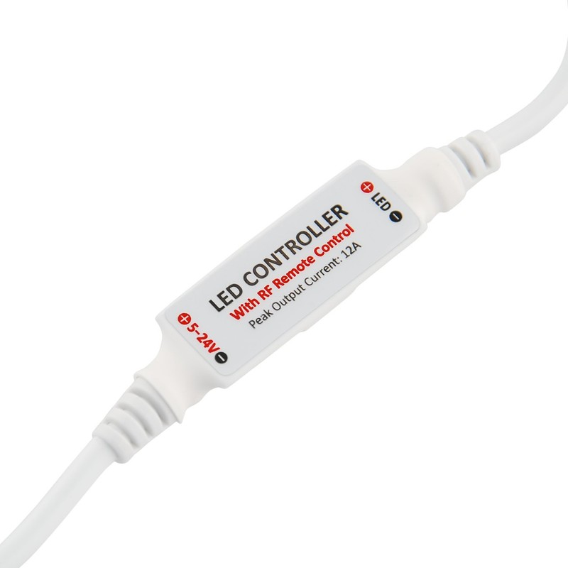 ABI Inline RF Remote Control Dimmer Switch for LED Strip