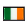 Ireland Flag Black Metal Car Emblem