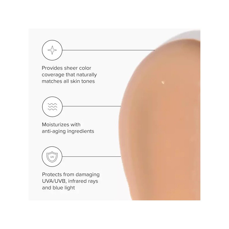 DRMTLGY 안티에이징 틴티드 모이스처라이저 SPF 46 ？ 시어 페이스 자외선