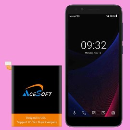 For Alcatel Long Lasting 2500mAh Displaceable Battery for Alcatel 1x Evolve 5059Z MetroPCS