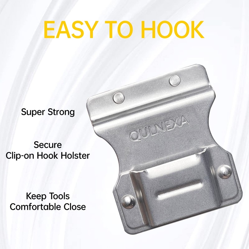 Clip On Tool Belt Drill Holder, Holster Tool Belt Clip