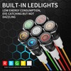FILN 2PCS 10mm Small Symbols Indicator Light 12V DC IP67