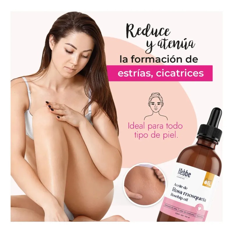 Hebbe Cosmetics - Sérum de Rosa Mosqueta 100 ml |