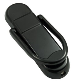 Avocet Affinity Door Knocker Contemporary Style for All Door Types (Without Viewer, Black)