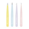 Brushworks HD 4 Piece Combination Tweezer Set - Mixed