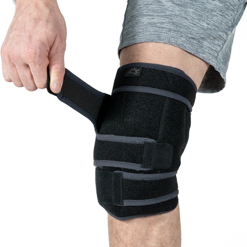Glacial Wraps Knee Ice Pack Wrap - Hot and Cold