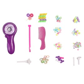 Automatic Hair Braider Quick Easy Operation Battery Powered Portable Hair Braiding Machine for Home Salon DIY