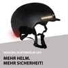 HUDORA LED Skater Helmet Black