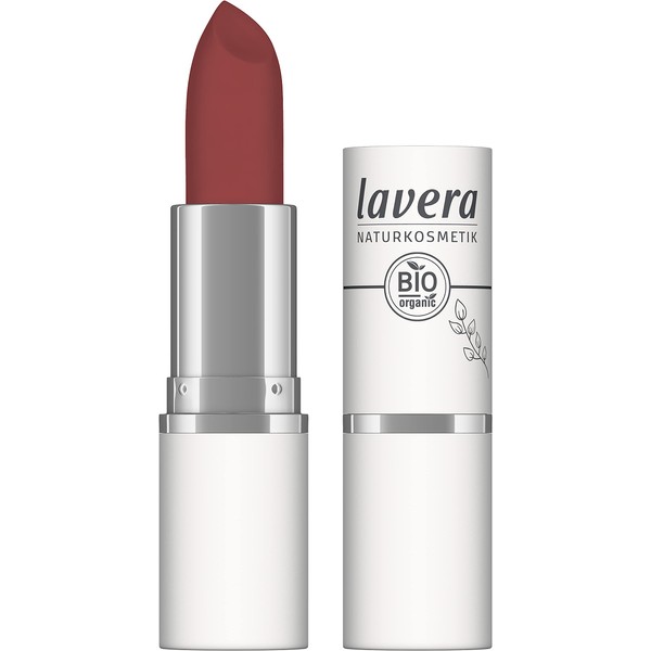 LAVERA Vivid Red Velvet Matt Lipstick, 4.5 GR