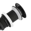 Kitchen Bathroom Basin Sink Solid Brass Popup Drain Stopper Black