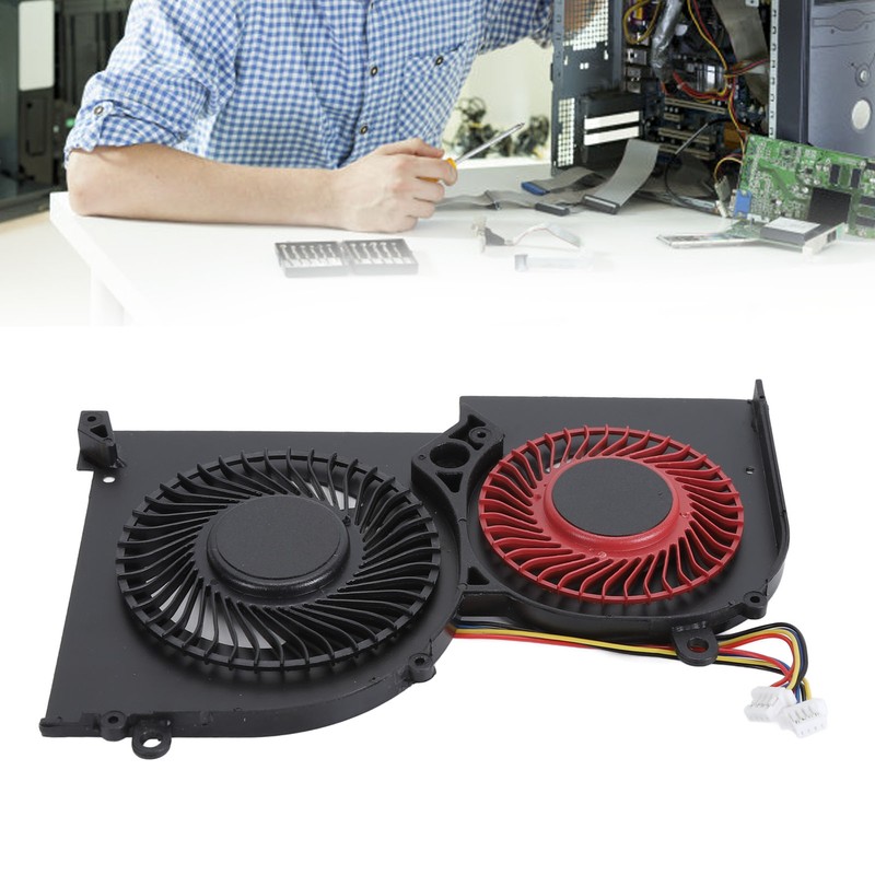 Laptop Cooling Fan for MSI Replacement Low Noise Efficient Cooling