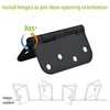 Door Hinge 4 Inch Interior Door Hinges Oil Rubbed Bronze